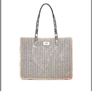 Victoria’s Secret woven basket boho tote beach bag paradise 2020 limited edition